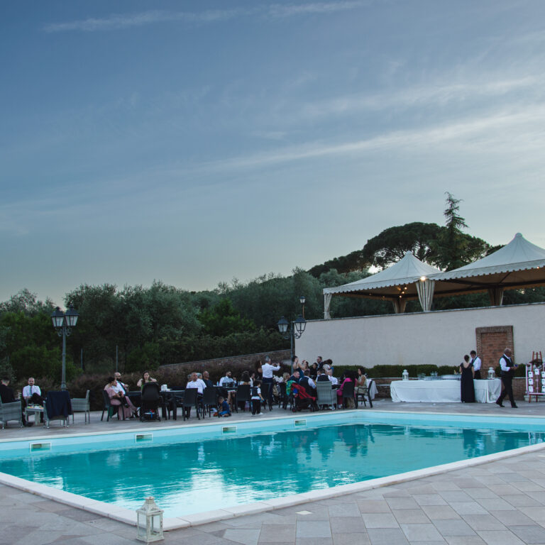 Villa la Rugiada al tramonto
